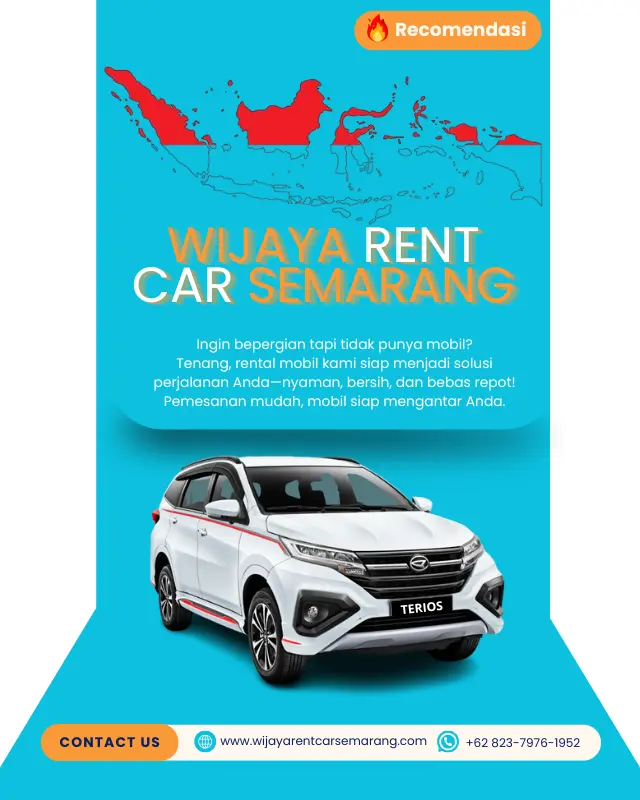Rental Daihatsu Terios 4x2 Semarang - Mobil SUV Bandara Jenderal Ahmad Yani Tangguh